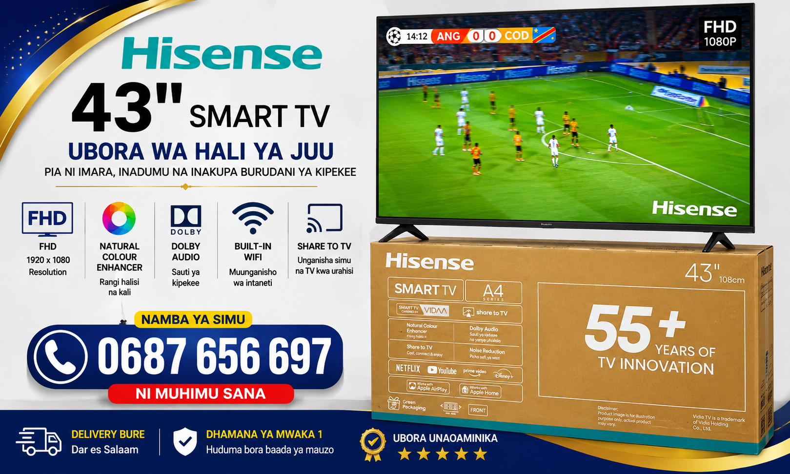 HISENSE 55smart