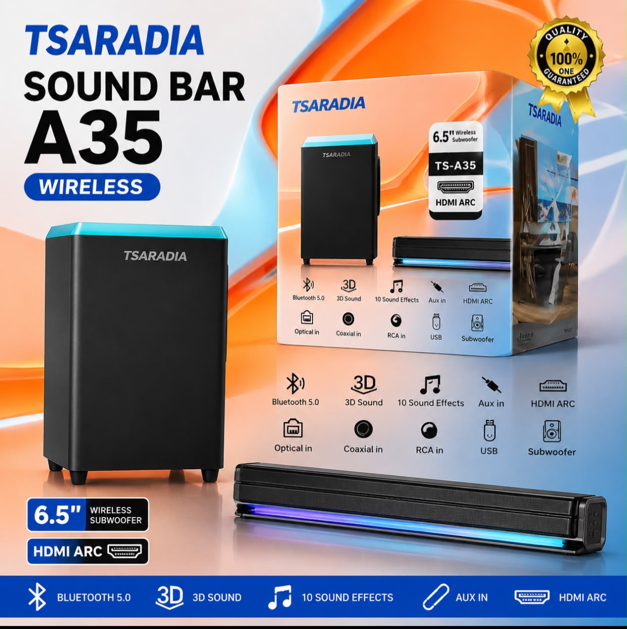 TSARADIA SOUNDBAR