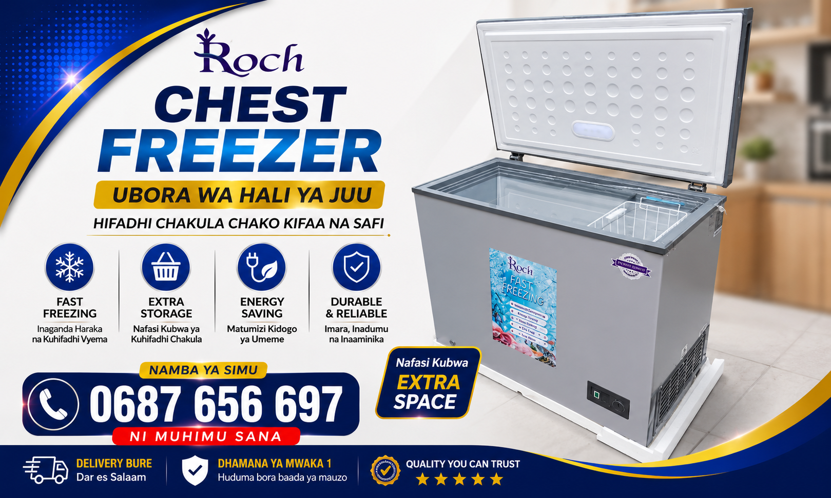 Roch chest freezer